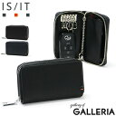 【土日限定 最大39倍】 ノベルティ付 イズイット キーケース IS/IT ツール 本革 革 レザー 牛革 スマートキー カードケース カード ラウンドファスナー メンズ 979601