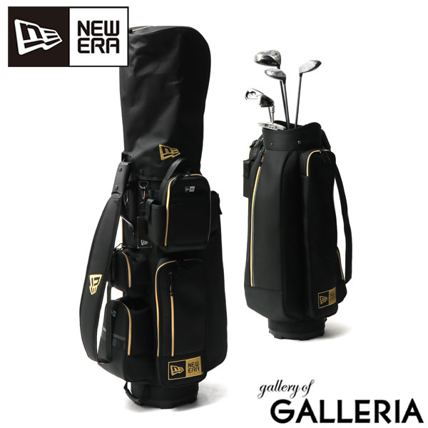  ニューエラ キャディバッグ NEW ERA GOLF ゴルフ キャディーバッグ ベーシックポーチ付き 9.0型 48インチ 5分割 カート ツアーバッグ ゴルフバッグ メンズ レディース