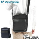 【最大46倍 7/15限定】 ワールドトラベラー ショルダーバッグ World Traveler エラン ミニショルダー 斜めがけバッグ 小さめ A5 軽量 フ...