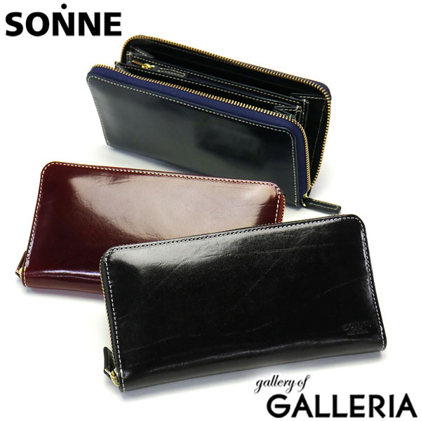 楽天市場】SONNE 財布 ラウンドファスナー コードバンの通販