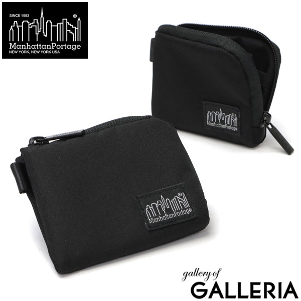 【最大37倍 5/30限定】【日本正規品】 マンハッタンポーテージ ブラックレーベル コインケース Manhattan Portage BLACK LABEL BLACK STANDARD SERIES ALLYSON WALLET CORDURA 305P 財布 ミニ財布 L字 ファスナー 小さい ミニ メンズ MP2003-305PBL