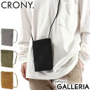 【最大40倍 4/30限定】 ノベルティ付 クルニー ショルダーバッグ CRONY. Tatum Smartphone Pouch スマートフォンポーチ スマホポーチ スマホショルダー ミニショルダーバッグ 斜めがけ 小さめ 軽量 スリム 革 本革 日本製 メンズ レディース CR-00038