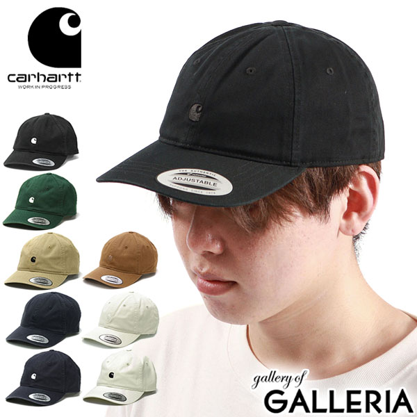 カーハート  帽子 メンズ 【日本正規品】 カーハート 帽子 メンズ レディース 春 夏 秋 冬 Carhartt WIP キャップ おしゃれ 大人 ブランド アメカジ コットン ロゴ ワンポイント サイズ調整 刺繍 無地 白 ストリート シンプル MADISON LOGO CAP I023750