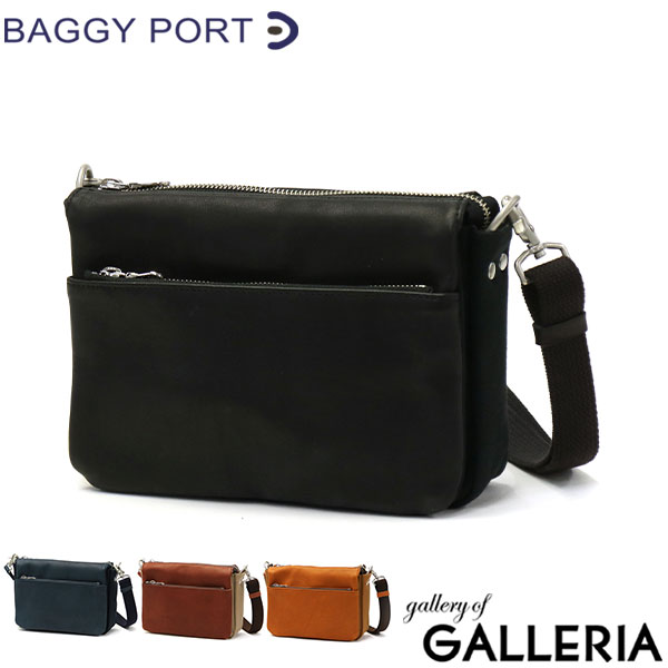 バギーポート 革ショルダーバッグ 【最大41倍 5/20限定】 ノベルティ付 バギーポート ショルダーバッグ BAGGY PORT ショルダー バッグ GLOVE ローブ ミニショルダー 斜めがけバッグ ミニ レザー 本革 グローブレザー コンパクト メンズ レディース YNM-233