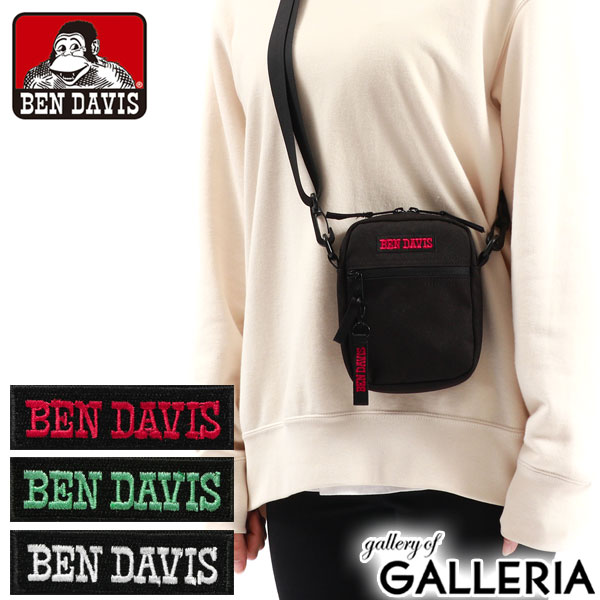 ベンデイビス バッグ メンズ 【最大28倍 5/30限定】 ベンデイビス ショルダーバッグ BEN DAVIS MINI SHOULDER BAG ショルダー バッグ ミニショルダー 斜めがけ 小さめ コンパクト 縦型 軽量 メンズ レディース BDW-8264