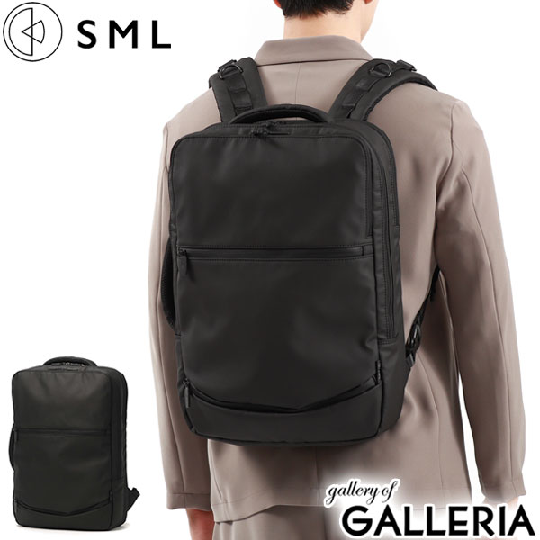 エスエムエル リュック SML THIERRY 2WAY BUSINESS RUCKSACK リュックサック 2WAY ビジネスリュック バックパック A4 2層 大きめ 撥水 抗菌 PC収納 通勤 通学 ビジネス メンズ レディース K902145