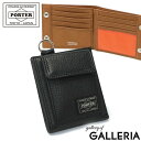 ポーター 革小銭入れ メンズ ポーター カーム ウォレット 041-03123 二つ折り財布 吉田カバン PORTER CALM WALLET メンズ レディース ブランド 小銭入れあり 二つ折り 本革 革 レザー 小さい コンパクト ミニ財布 黒 縦型 20代 30代 40代 日本製