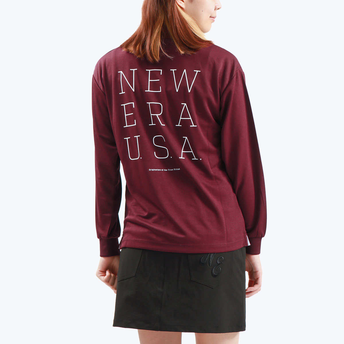 【最大51倍 11/20限定】【正規取扱店】 ニューエラ ゴルフウェア ポロシャツ レディース ゴルフ 白 長袖 おしゃれ ブランド 春夏 秋冬 吸汗速乾 ゆったり NEW ERA 抗菌 UVカット 紫外線カット スポーツウェア WOMENS 長袖 鹿の子 ポロシャツ