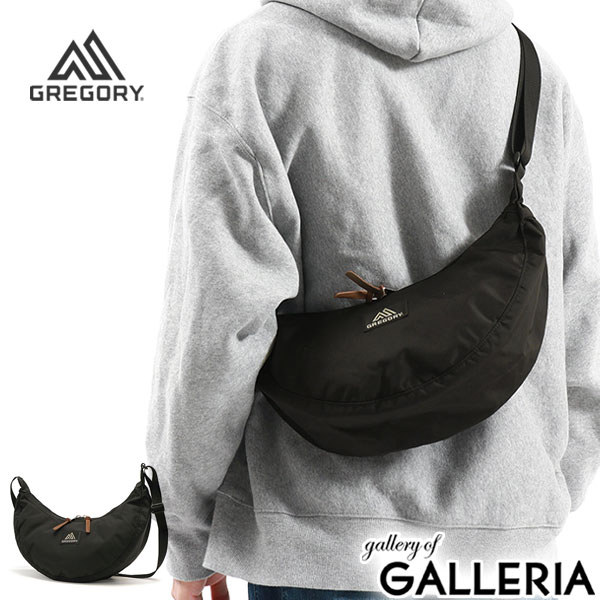 【最大53倍 12/5限定】【日本正規品】 グレゴリー ショルダーバッグ メンズ レディース ブランド GREGORY 月形 カジュアル ナイロン 斜めがけ かっこいい 大人 おしゃれ 黒 5L 三日月 バッグ クラシック ラフィンバッグL