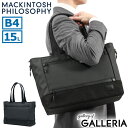 【土日限定最大45倍】 ノベルティ付 マッキントッシュ フィロソフィー トートバッグ ファスナー付き 大きめ A4 B4 MACKINTOSH PHILOSOP...