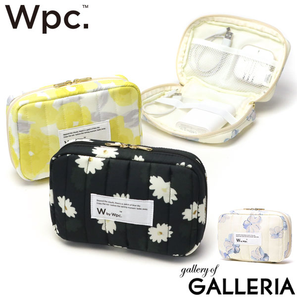 コスメ ハイブランド 【最大17倍 16日1:59迄】 Wpc. ガジェットポーチ かわいい Wpc ダブリュピーシー ワールドパーティー ポーチ ブランド 小物入れ おしゃれ オシャレ レディース ギフト コスメ メイク 化粧ポーチ 持ち歩き コンパクト キルティングガジェットポーチ W110