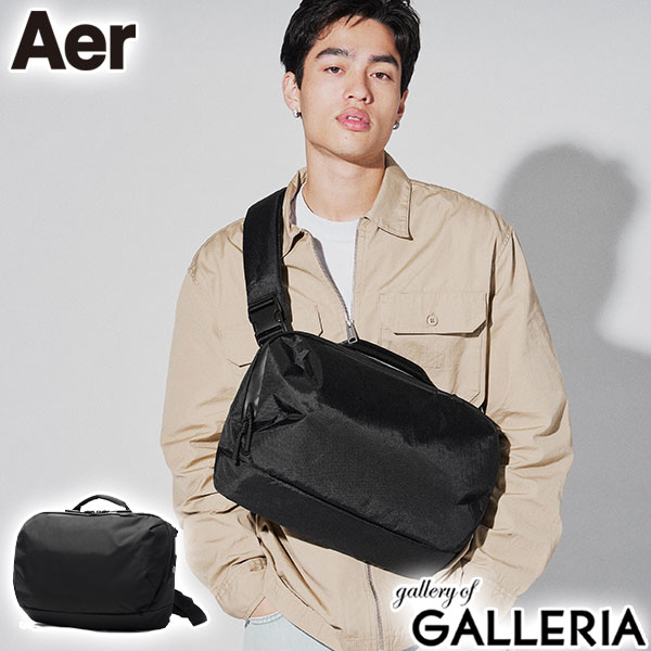 楽天ギャレリア Bag＆Luggageエアー ボディバッグ メンズ ブランド Aer 防水 軽い 軽量 小さめ ショルダーバッグ 斜めがけバッグ 大人 かっこいい 男性 ノートPC 14インチ B5 9L 通勤バッグ ビジネスバッグ Tech Sling 3 X-Pac