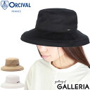 【土日限定 最大30倍】 オーシバル ハット バケットハット レディース ORCIVAL 帽子 夏 春夏 つば広 おしゃれ ブランド 大人 軽量 カジュアル 日よけ 30代 40代 おしゃれ 旅行 日本製 オーチバル コットン デザートハット OR-H0283 GED