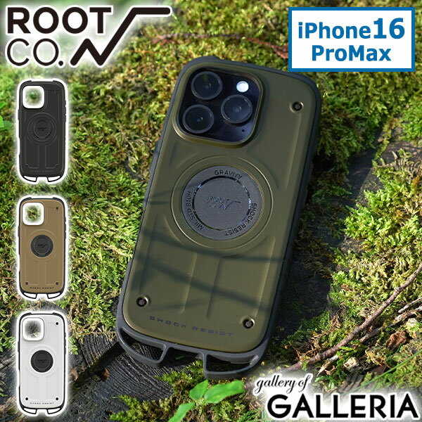 【最大52倍 6/5限定】【6ヶ月保証】 ルートコー スマホケース iPhone16 Pro Max iPhoneケース ROOT CO. スマホカバー スマホ ケース アイフォンケース アイフォン ブランド ワイヤレス充電 耐衝撃 MagSafe GRAVITY Shock Resist Case Rugged. GSRU-4381