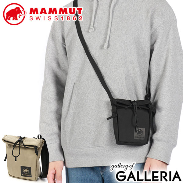 [Up to 60x points, limited time offer until July 5th] Mammut Shoulder Bag for Men and Women, Crossbody Bag, Brand: MAMMUT, Small, Stylish, Lightweight, Mini Shoulder Bag, Vertical, 1L, Casual, Water-repellent, Exeron Pouch RT 1 2810-00480