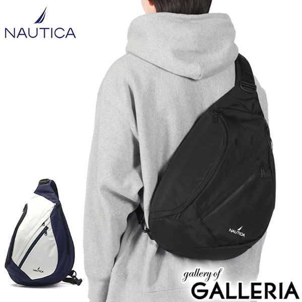 Men'S Bag - 【最大37倍 土日限定】 ノーティカ ボディバッグ メンズ レディース NAUTICA 縦型 B5 大きめ 軽量 軽い シンプル おしゃれ ブランド 黒 ワンショルダーバッグ 斜め掛け サブバッグ 斜めがけバッグ 大人 学生 カジュアル NTC-12 370-7066