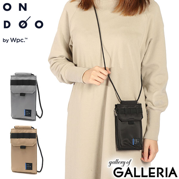 [Up to 51x points, limited time offer until July 5th] Wpc. ONDOO Shoulder Bag for Women and Men, Crossbody Bag, Wpc World Party Ondo, Lightweight, Small, Compact, Fits Smartphone and Passport, Water-repellent, Mini Shoulder Bag, Multi-Shoulder Bag NT004