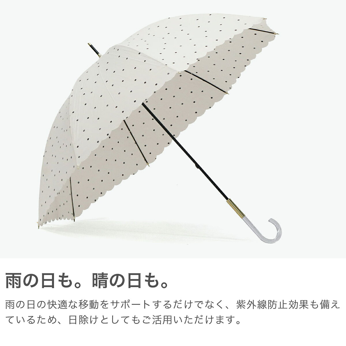 【最大48倍 5/15限定】 Wpc. 長傘 レディース 軽量 8本骨 58cm ダブリュピーシー ...