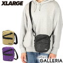 【土日限定最大50倍】 エクストララージ ショルダーバッグ メンズ レディース 斜めがけバッグ ブランド XLARGE ショルダー バッグ 斜めがけ 大人 軽量 軽い 小さめ ナイロン 20代 黒 旅行 RIPSTOP SQUARE SHOULDER BAG 101251053001(4)