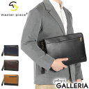 【3連休限定 最大54倍】 ノベルティ付 【正規取扱店】 マスターピース クラッチバッグ メンズ レディース A4 ブランド master-piece 本革 大きめ 大人 上品 かっこいい 牛革 撥水 防水 クラッチ 手持ち ファスナー付き 日本製 L gloss 01668-v3