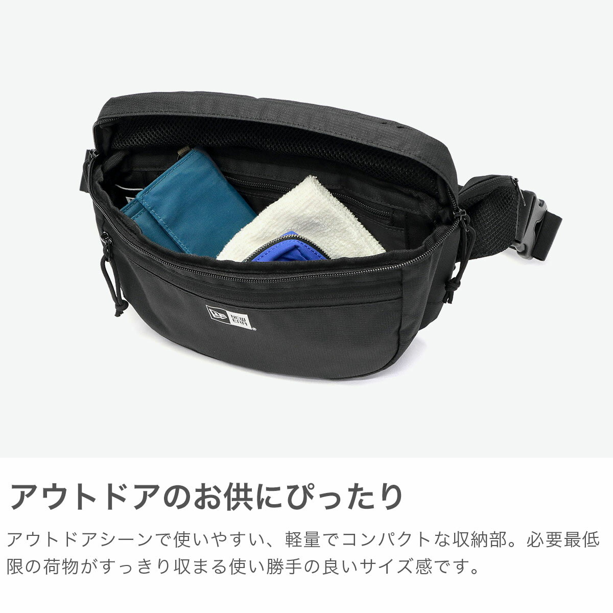 【最大37倍 土日限定】【正規取扱店】 NEW ERA ウエストバッグ メンズ レディース ...
