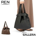 【土日限定 最大48倍】 REN トートバッグ レディース メンズ A4 大きめ レン 軽量 革 レザー 本革 山羊革 トート バッグ 縦型 カジュアル 2WAY ブランド ワンハンドル おしゃれ 大人 マチなし bare ベアー 2wayレジブクロM 1-11-13602(4)