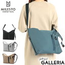 【最大40倍 8/11限定】 ミレスト ショルダーバッグ メンズ レディース 大容量 斜めがけバッグ 大きめ MILESTO バッグ 斜めがけ 大人 軽量 ブラ...