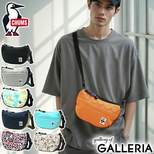 楽天ギャレリア Bag＆Luggage【最大62倍 6/25限定】【日本正規品】 チャムス ショルダーバッグ メンズ レディース ブランド 斜めがけバッグ CHUMS ショルダー バッグ 斜めがけ 小さめ 軽量 撥水 SWEAT NYLON ミニバナナショルダースウェットナイロン CH60-3609