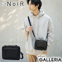 【最大40倍 8/15限定】 ノアール ショルダーバッグ メンズ レディース NoiR 小さめ 小さい コンパクト 斜め掛け ショルダー バッグ かっこいい ブランド 大人 ポーチ 軽量 軽い 撥水 カラビナ シンプル 黒 Switch shoulder N24002
