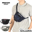【最大53倍 9/10限定】 ノベルティ付 【日本正規品】 ブリーフィング ゴルフ ウエストバッグ メンズ レディース ゴルフバッグ 小さめ BRIEFING GOLF ブランド ウエストポーチ ボディバッグ 斜めがけ 撥水 CS SERIES ROUND WAIST POUCH CS BRG251E12