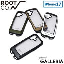 ルートコー スマホケース ROOT CO. iPhone17 ケース カバー 米軍 MIL規格 耐衝撃 iPhoneケース ワイヤレス充電 スマートフォンケース iPhone17専用 GRAVITY Shock Resist Case +Hold. GSH-4388