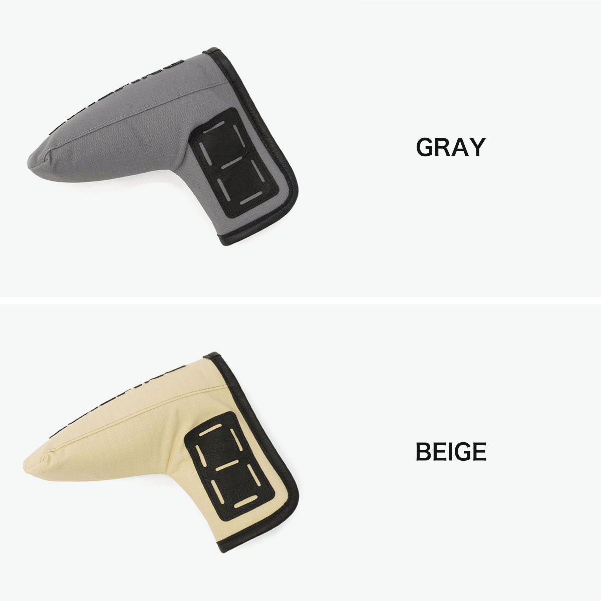 ギャレリア Bag&Luggageの【最大42倍 8/18限定】 ノベルティ付 【日本正規品】 ブリーフィング ゴルフ ヘッドカバー おしゃれ BRIEFING GOLF メンズ レディース クラブカバー パターカバー パター クラブヘッドカバー 撥水 軽量 DL SERIES PUTTER COVER DL FD RIP BRG241G23｜アングル2