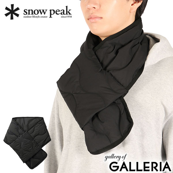 【土日限定 最大36倍】 スノーピーク マフラー メンズ レディース ストール snow peak ダウン ブランド..