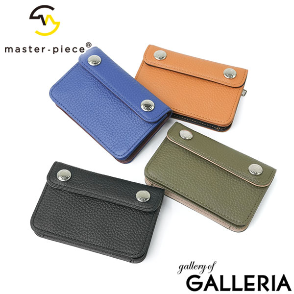 【最大48倍 10日2時迄】 ノベルティ付 【正規取扱店】 マスターピース コインケース 財布 メンズ レディース コンパクト 革 本革 ブランド master-piece 日本製 コンパクト財布 ミニ財布 ミニ 小さめ 名刺入れ CAST コンパクトウォレット 997003