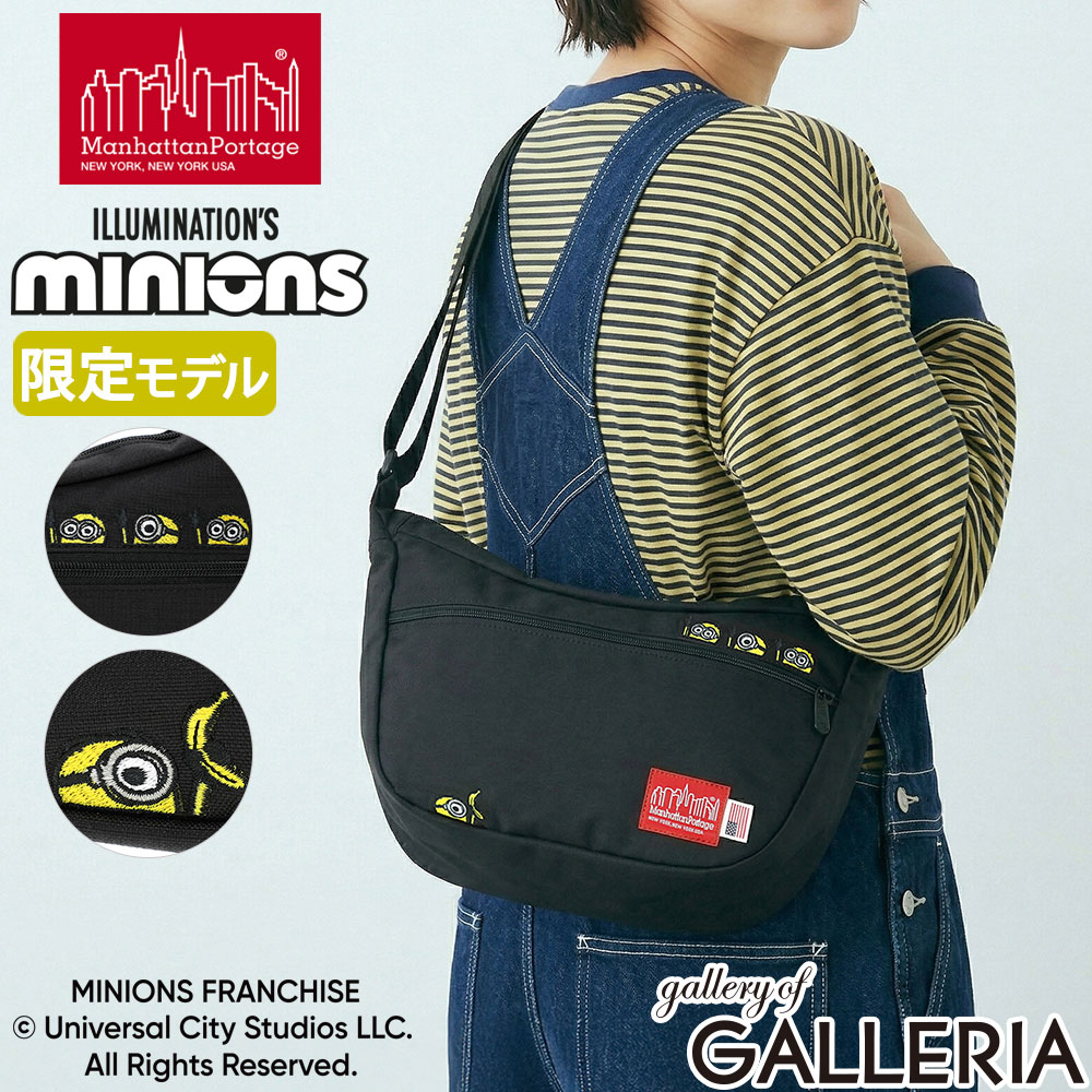【最大57倍 5/15限定】 ノベルティ付 【日本正規品】 マンハッタンポーテージ ショルダーバッグ メンズ レディース 斜めがけバッグ ブランド Manhattan Portage ナイロン 限定 コラボ ミニオンズ MINIONS Duet Shoulder Bag 500D CORDURA MP2409MNOS