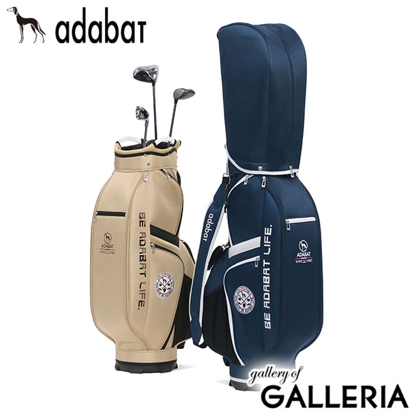 Other - 【最大46倍 5/15限定】 アダバット キャディバッグ メンズ レディース adabat ゴルフ バッグ カート 軽量 カート型 ゴルフバッグ 9型 9.0型 47インチ 5分割 肩掛け ショルダー ラウンド ブランド ゴルフ用品 おしゃれ カジュアル ABC440