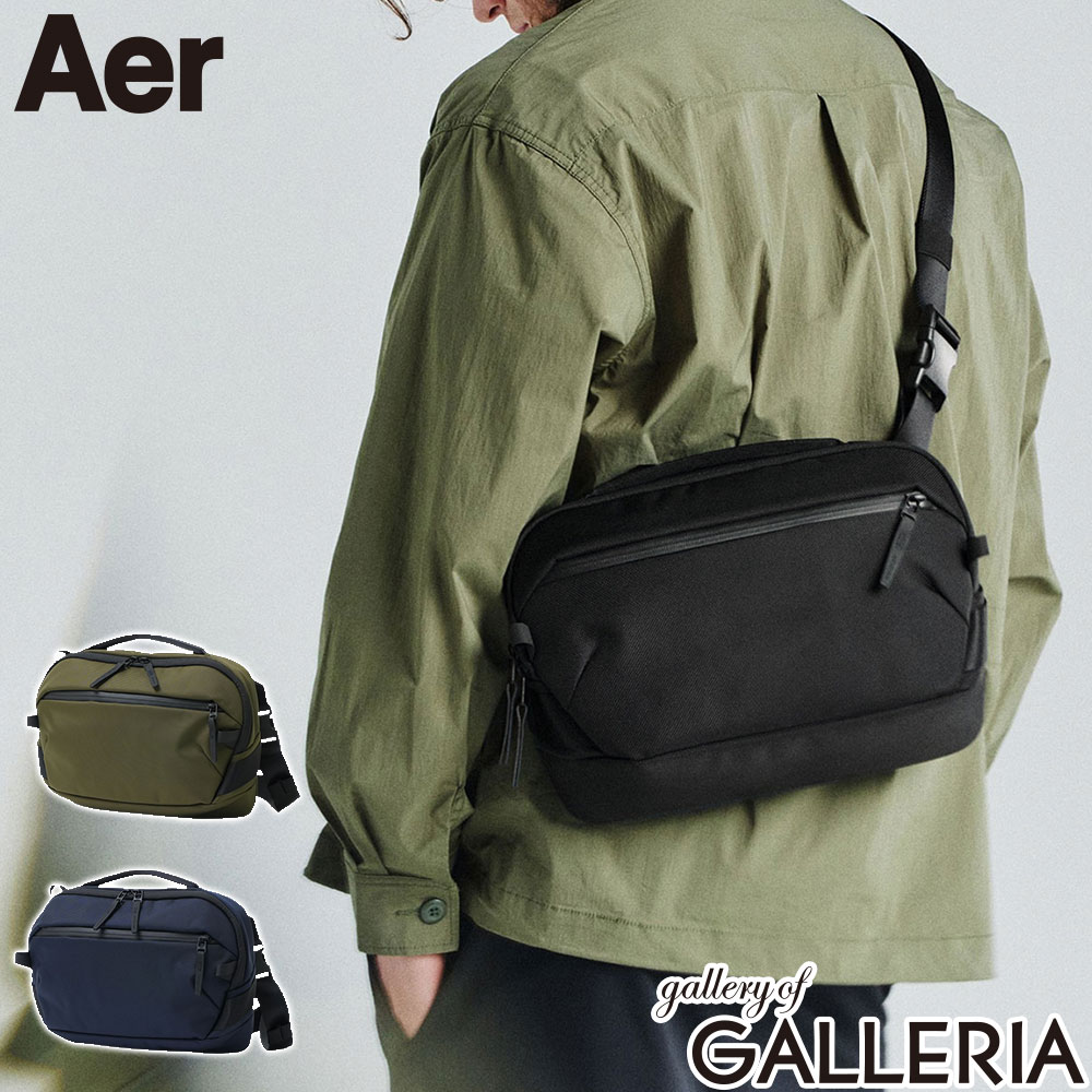 [Up to 46x points, limited time offer until May 15th] Aer Body Bag for Men and Women - Stylish Horizontal Sling Bag, Shoulder Bag, Fits Tablets up to 11-inch, Travel Bag, Nylon, 6L Capacity, B5 Size, Travel Collection Day Sling 4 Max