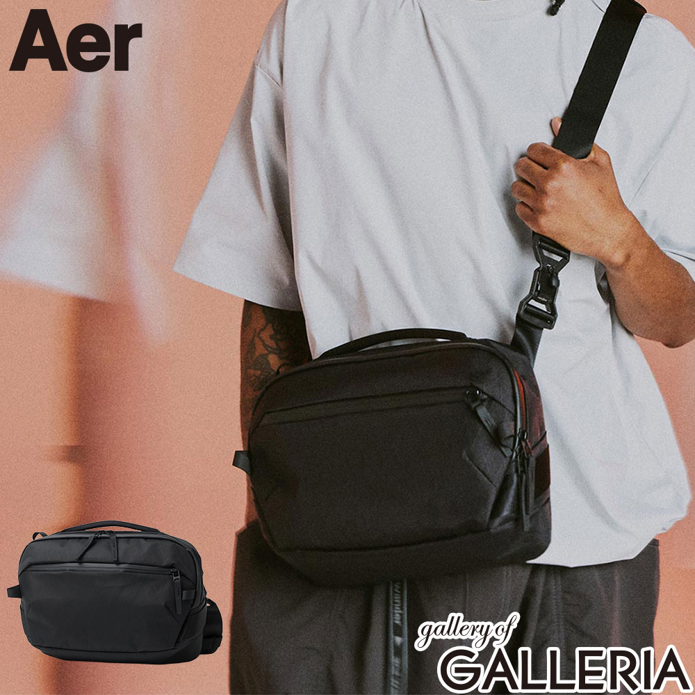  ノベルティ付 エアー ボディバッグ メンズ レディース ブランド Aer かっこいい 横型 スリングバッグ 斜めがけ ショルダー タブレット 11inch 旅行 斜めがけバッグ ナイロン 6L B5 Travel Collection Day Sling 4 Max X-Pac