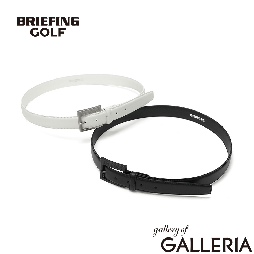 【最大51倍 5/25限定】 ノベルティ付 【日本正規品】 ブリーフィング ゴルフ ベルト メンズ カジュアル BRIEFING GOLF ブランド レザー 革 本革 ロゴ バックルレザーベルト おしゃれ 日本製 男性 シンプル SQUARE BUCKLE LEATHER BELT BRG261F05