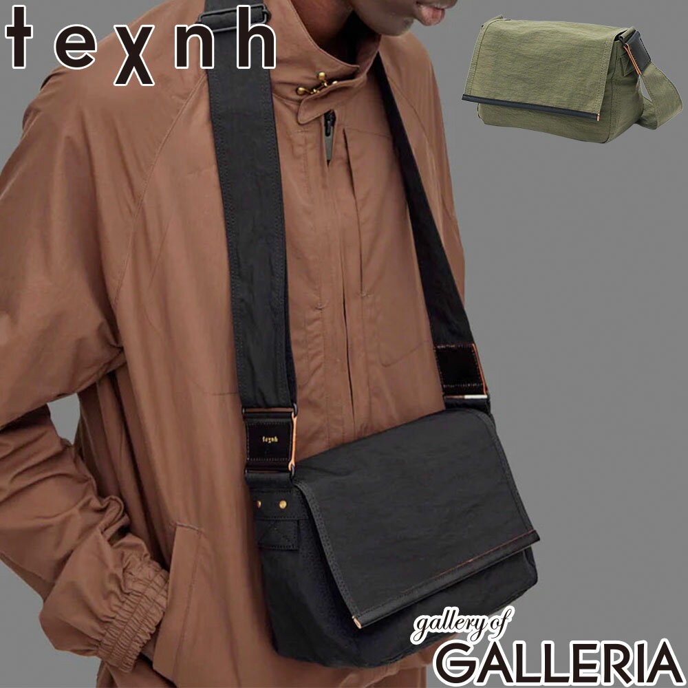 吉 - 【最大40倍 5/30限定】 テクネ ショルダーバッグ メンズ レディース 斜めがけバッグ texnh 斜めがけ 軽量 軽い 大人 ブランド ナイロン 日本製 ミニショルダー バッグ SHRINK-ReNY POST B06-00322-F