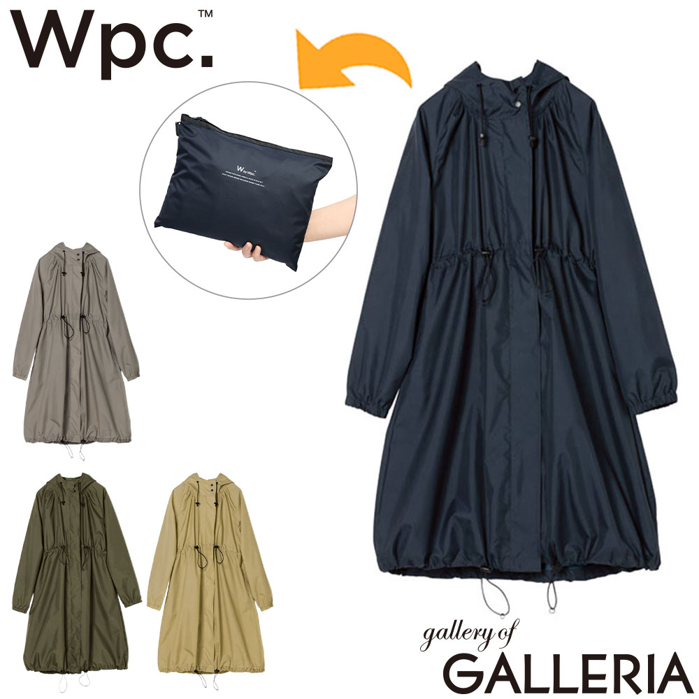 Wpc.レインコートレディースダブ...
