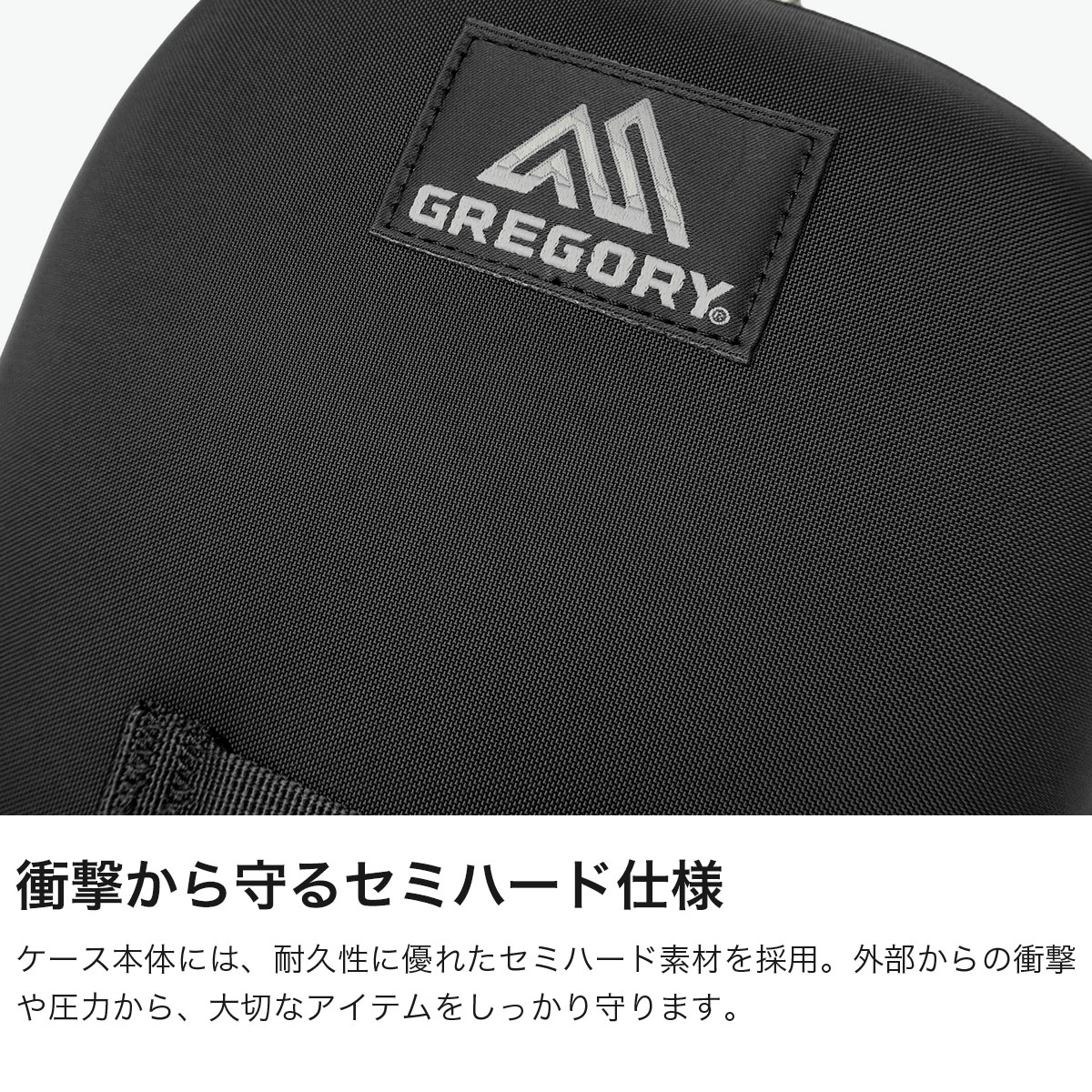 【最大45倍 8/15限定】【日本正規品】 グレゴリー ポーチ メンズ レディース マルチポーチ Lサイズ GREGORY ブランド 小物入れ 大きめ アクセサリー 小物 ガジェット ケース 軽量 1.5L ナイロン シンプル カラビナ付き マルチケースL galleria-10045103 ギャレリア Bag&Luggage サンプル画像3