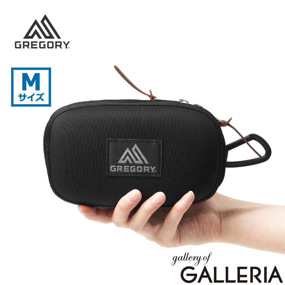 【最大45倍 8/15限定】【日本正規品】 グレゴリー ポーチ メンズ レディース マルチポーチ Mサイズ GREGORY ブランド 小物入れ コンパクト アクセサリー 小物 ガジェット ケース 軽量 1L ナイロン シンプル カラビナ付き マルチケースM galleria-10045104 ギャレリア Bag&Luggage パッケージ画像