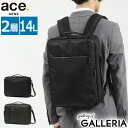 ACEGENE 【最大39倍 4/30限定】 ノベルティ付 【正規品5年保証】 エースジーン ビジネスバッグ ace.GENE ガジェタブル スペクトラ 3WAY ブリーフ リュック B4 A4 ショルダー 14L 2層 ノートPC 15インチ 通勤 エース メンズ 67284