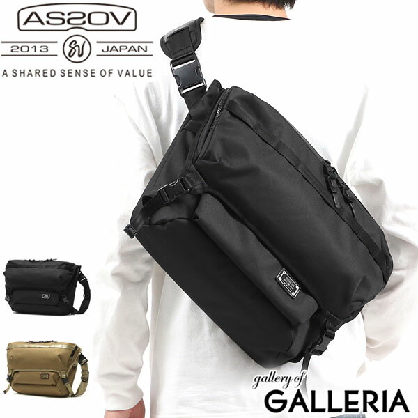 アッソブ バッグ メンズ ノベルティ付 アッソブ メッセンジャーバッグ AS2OV ショルダーバッグ CORDURA DOBBY 305D MESSENGER BAG 斜めがけ A4 ノートPC タブレット メンズ レディース ASSOV 061419