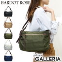 【最大39倍 5/5限定】 バルドロゼ ショルダーバッグ BARDOT ROSE パグナイロン 2WAY ハンドバッグ 肩掛け 斜めがけ ショルダー ナイロン レディース BR-5211