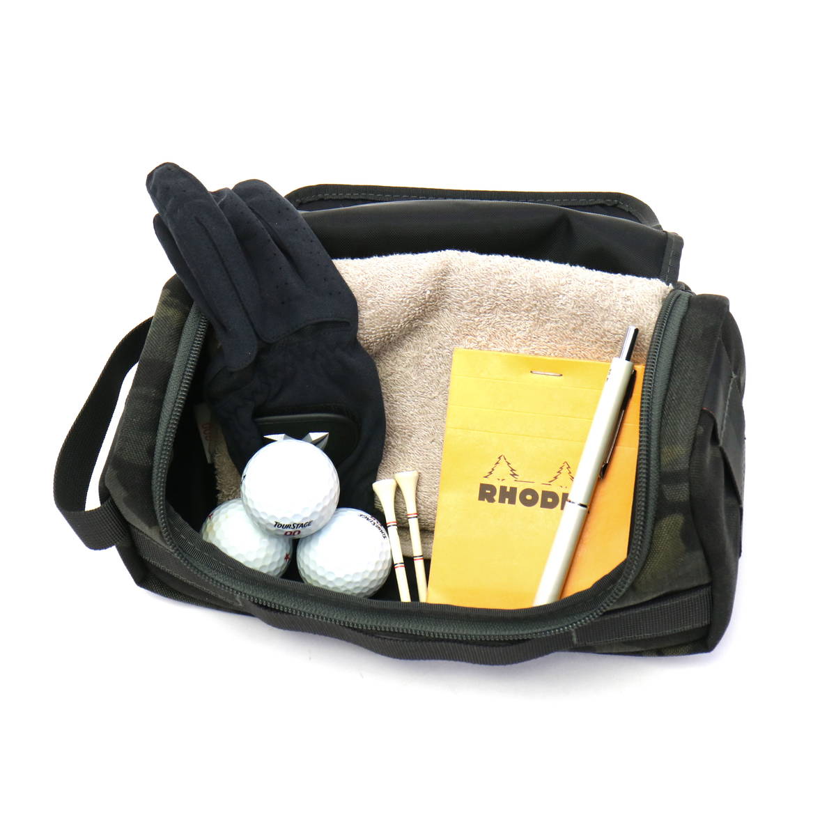 ノベルティ付 無料ラッピング 日本正規品 ブリーフィング ゴルフ ポーチ Briefing Golf 小物入れ 大きめ 大容量 B Series Box Pouch Golf Bシリーズボックスポーチ ナイロン メンズ レディース Brg191