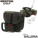 ノベルティ付 【日本正規品】 ブリーフィング ゴルフ パターカバー BRIEFING GOLF ヘッドカバー マレット センターシャフト MALLET CS PUTTER COVER FIDLOCK-2 1000D CORDURA NYLON MULTICAM BRG211G39