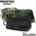 ノベルティ付&無料ラッピング 【日本正規品】 ブリーフィング ゴルフ ポーチ BRIEFING GOLF 小物入れ 大きめ B SERIES ROUND POUCH GOLF Bシリーズラウンドポーチ ナイロン 撥水 メンズ レディース BRG191A12