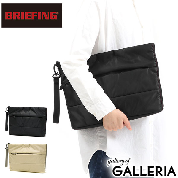 【最大49倍 5/15限定】 ノベルティ付 【日本正規品】 ブリーフィング クラッチバッグ BRIEFING バッグ PLYMOUTH COLLECTION CROSSCUT CLUTCH BAG クラッチ マルチポーチ バッグインバッグ B5 軽量 日本製 レディース BRL213A17